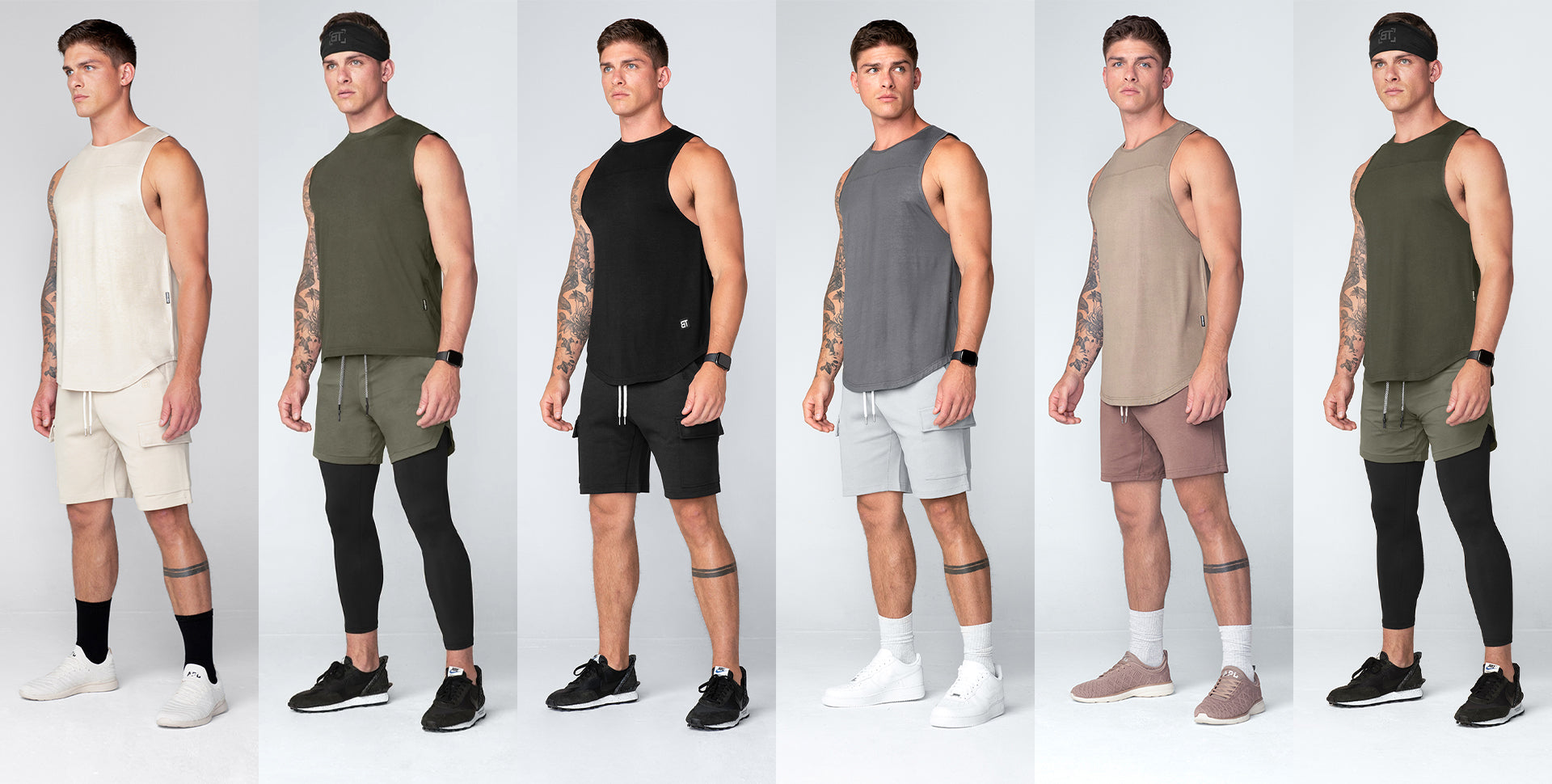 Men's Gym Tank Tops, Fitted Vests and Tanks