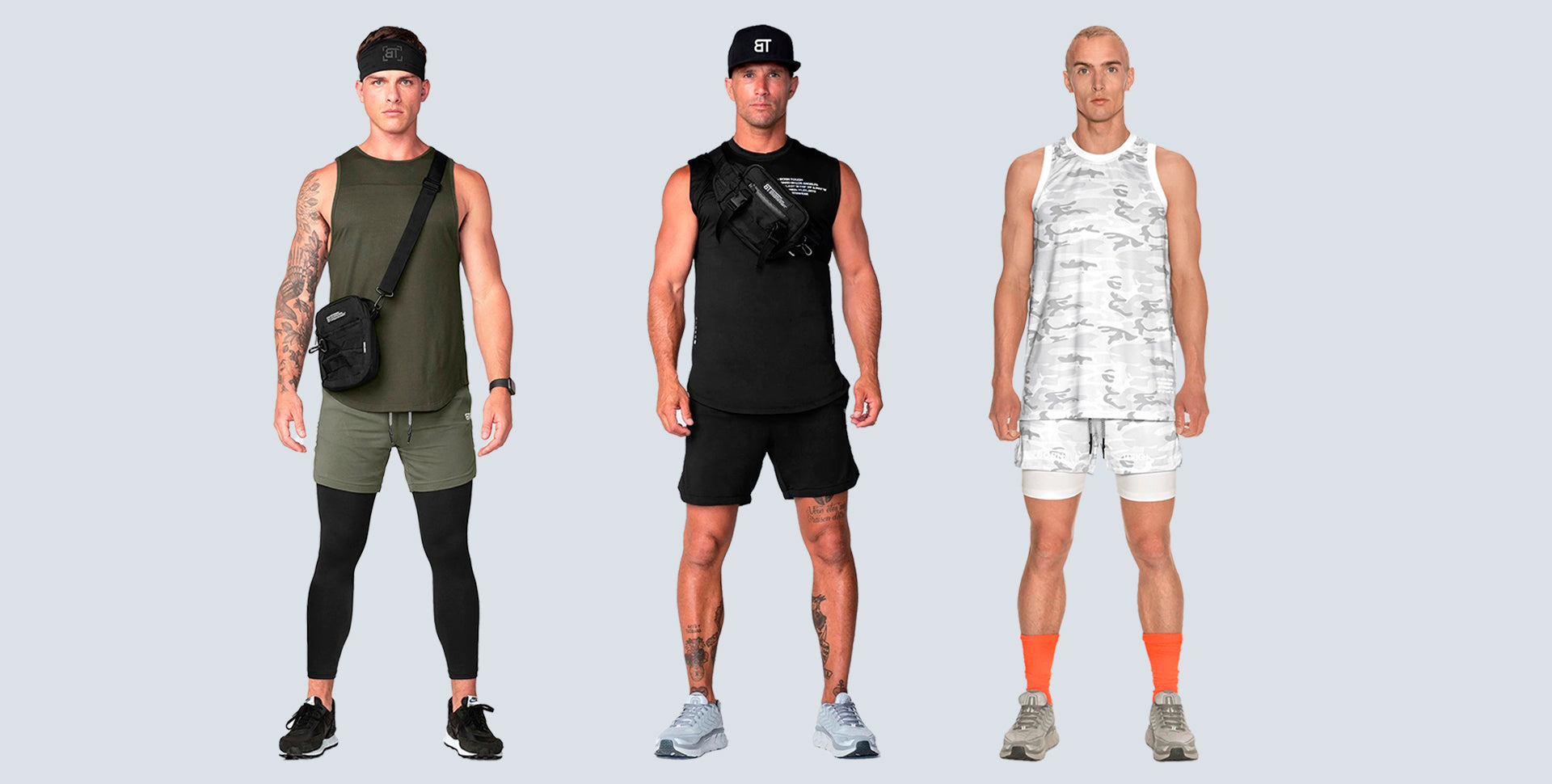 Born Tough Mens Sleeveless Oversized Gym Workout Shirt, Athletic Cutoff  Design Bodybuilding, Running Sleeveless Top for Men
