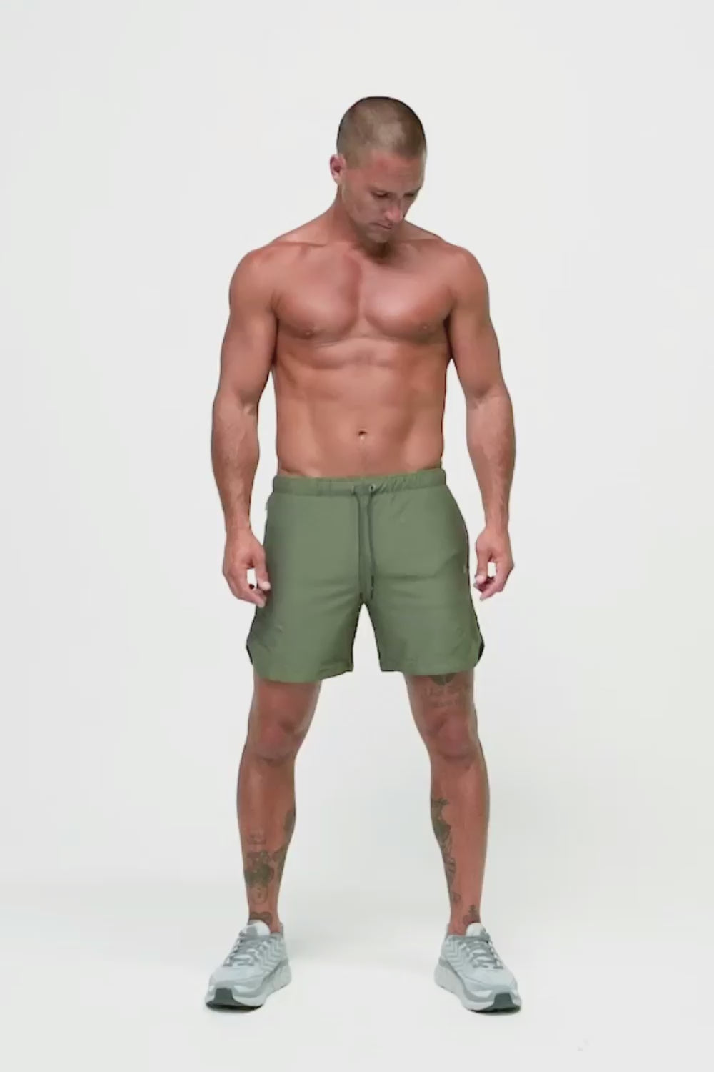 Born Tough Air Pro™ 2 in 1 Men's Bodybuilding Shorts With Legging Line