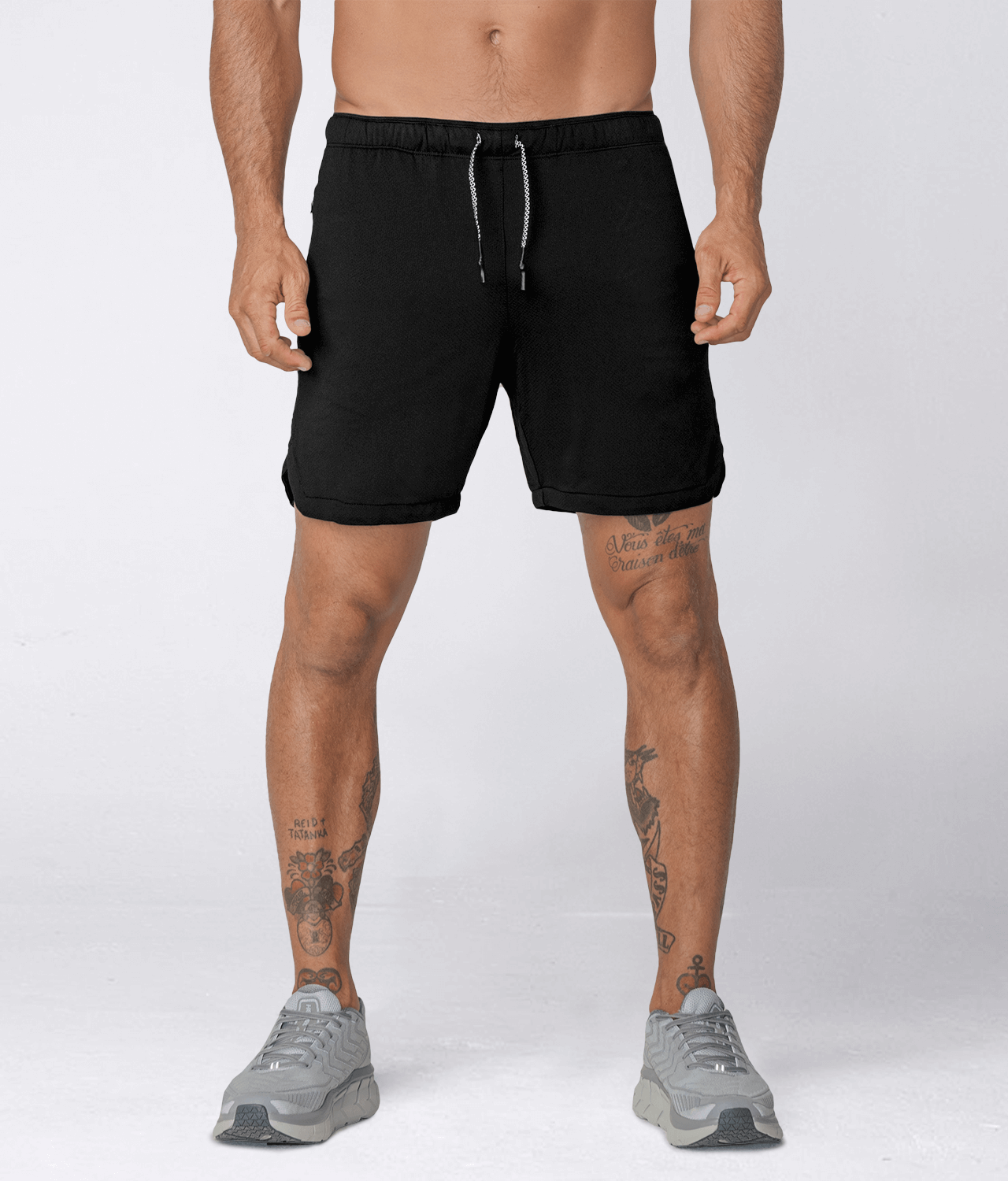Born Tough Air Pro™ 2 in 1 Steel Gray Men's Running Shorts With Legging  Liner - Elite Sports