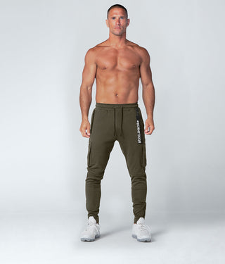 Mens Joggers Cuffed Sweatpants Gym Slim Fit Jogging Tracksuit Bottoms  Trousers #